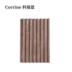 Panneau mural WPC Facile Installer Intérieur Flut Wood